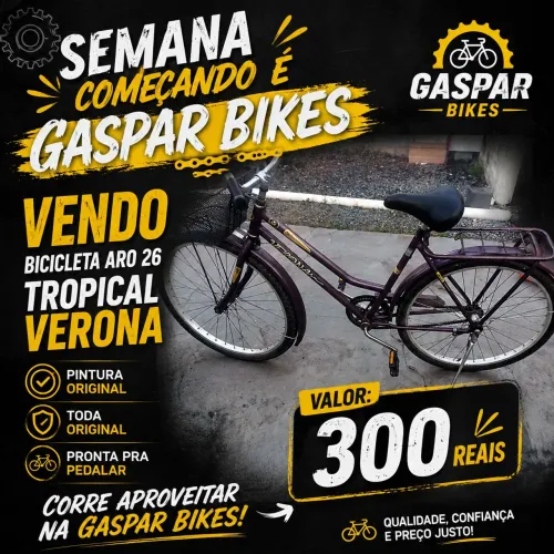 Vendo bicicleta tropical Verona toda original