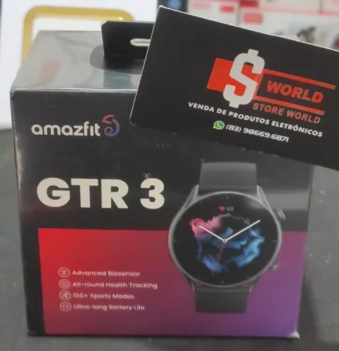 Relógio inteligente Amazfit GTR3 - Store World