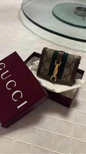 Carteira Gucci Jackie 1961 Card Case Wallet