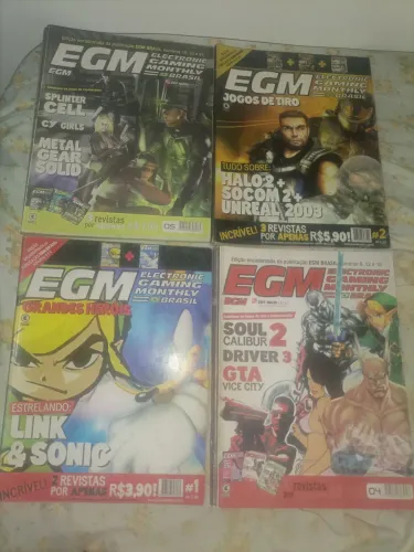 Revistas EGM retrogames