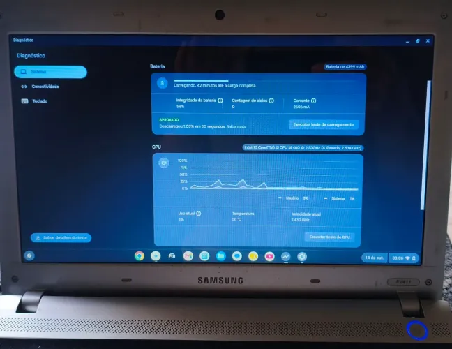 Vendo crhomebook Samsung RV 411 Intel I5