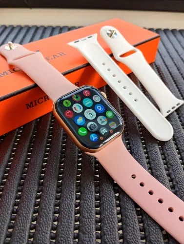 Smartwatch Feminino 42mm + 1 pulseira extra série 11