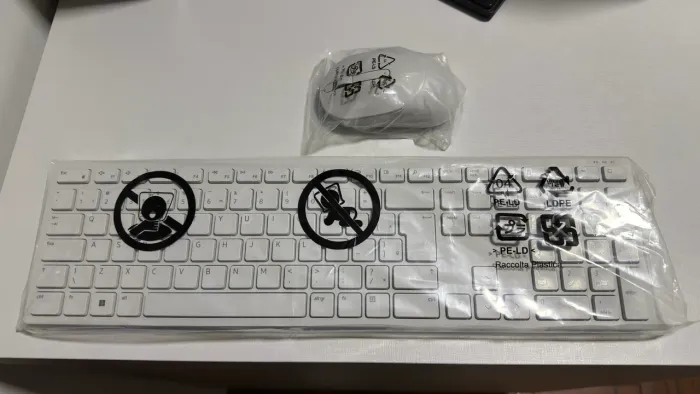 Teclado e Mouse Dell Pro KM5221W