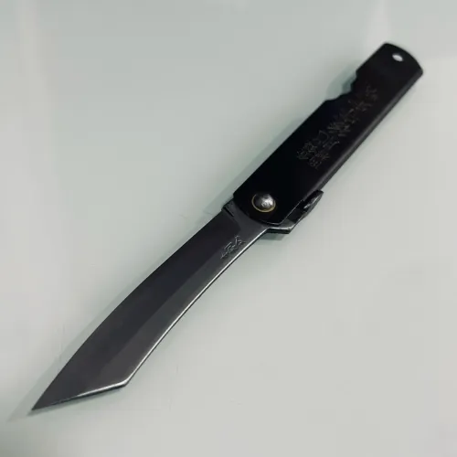 Canivete Faca Higonokami Preta 17cm Japonesa