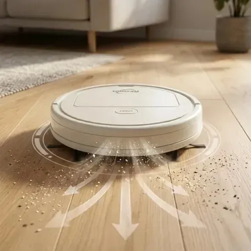 Robô Aspirador De Pó Recarregável Átomo MO-235