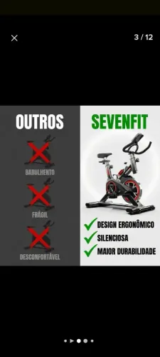 Bicicleta ergométrica fitness