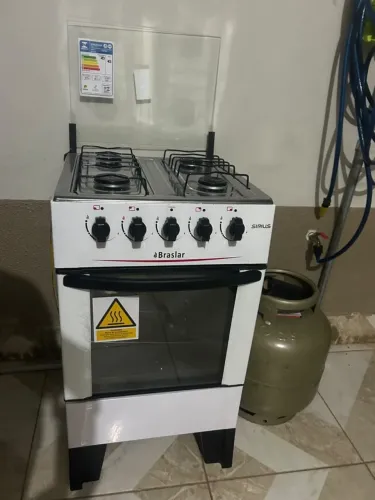 VENDO FOGÃO BRASLAR SIRIUS 4 BOCAS - SEMINOVO! 