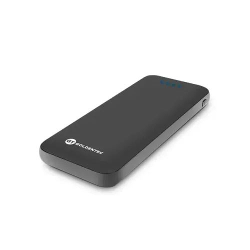 Carregador Portátil 5000mAh Goldentec GT5000 Preto Frete Grátis