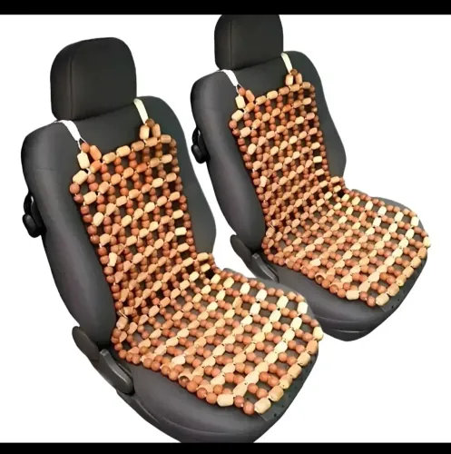 Encosto Massageador Ortopédico Assento Para Banco De Carro o par