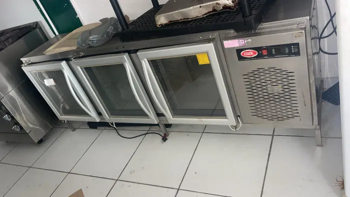 Balcão refrigerado 3 portas