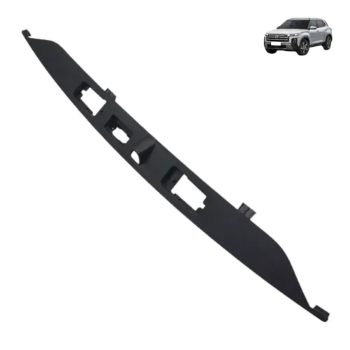 Moldura Luz Placa Com Câmera Hyundai Creta 2026 2025 Preto