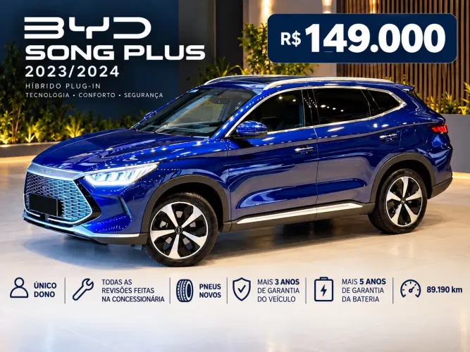 BYD Song Plus 1.5 16V Aut. (hibrido) 2023