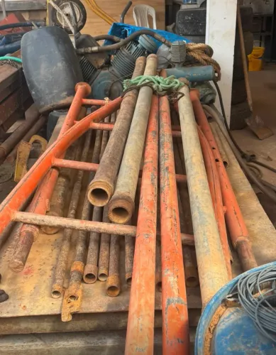 CONJUNTO SPT + CAMINHONETE E MÁQUINA DE POÇO SEMI-ARTESIANO (VENDO EM SEPARADO)