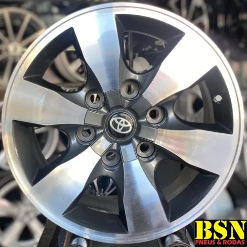 JOGO DE RODAS TOYOTA HILUX ARO 16 6x139 ORIGINAIS