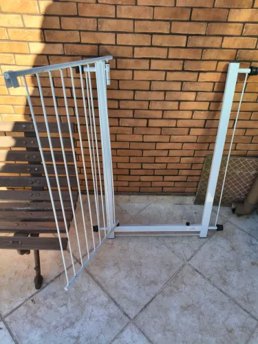 Grade para Porta Kiddo High Fit Branca 80cm