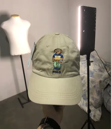 Boné Polo Ralph Lauren Polo Bear Cáqui Importado
