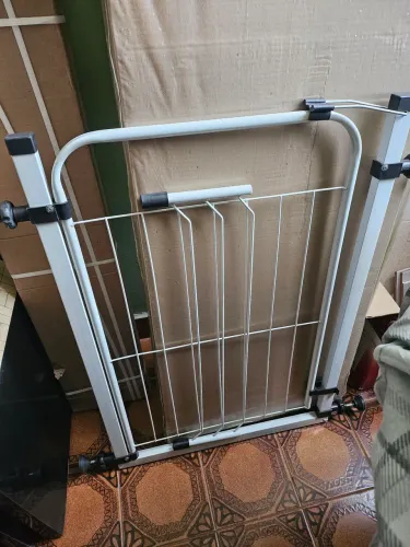 Comboio Carrinho de pet + Grade com extensão