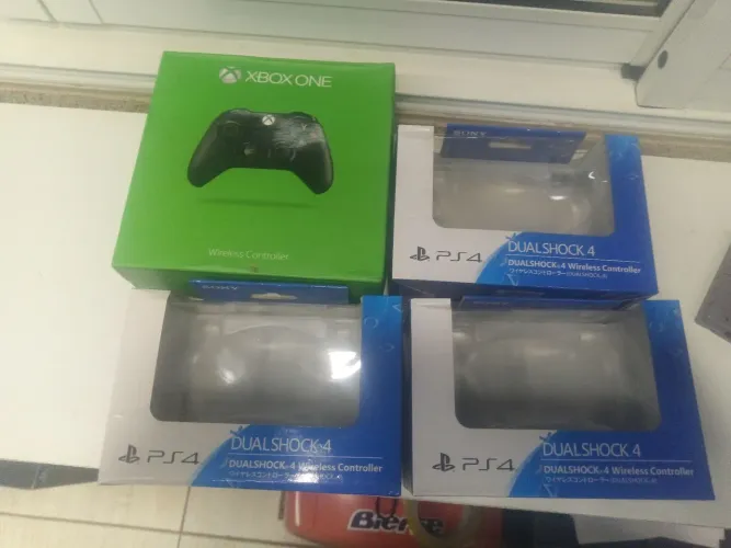 Caixas de controles