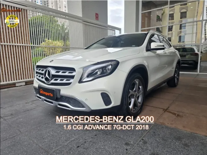Mercedes-Benz GLA 200 Adv. 1.6/1.6 TB 16V Flex Aut. 2018