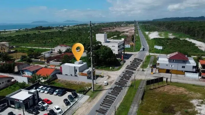 Sala comercial + Sobrado no Balneário Paese á 550 metros da praia em Itapoá-SC!