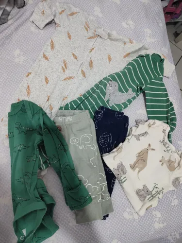 Lote 6 peças Carter's 