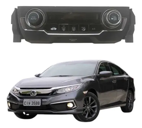 Comando Ar Condicionado Central Honda Civic G10 2017 A 2022