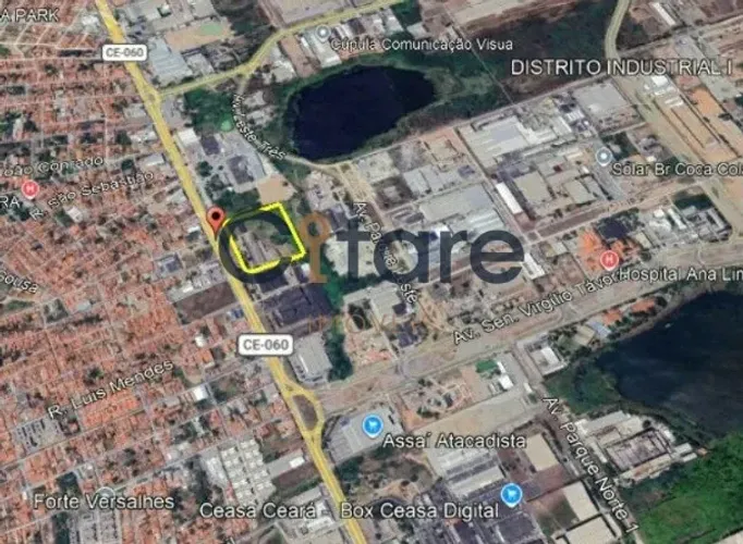 Terreno de 35.000 m², com 6.300 m² de área coberta, projetado para atender operações de gr