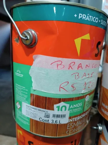 Tinta Esmalte base água 3,6 litros Premium