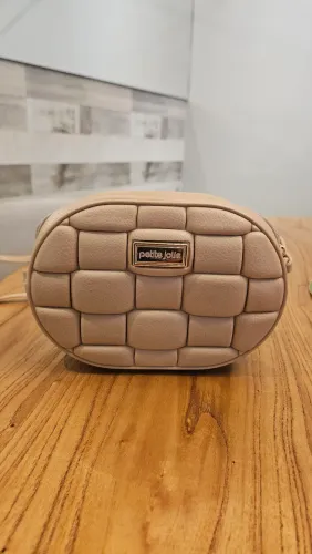 Bolsa transversal petite Jolie bege