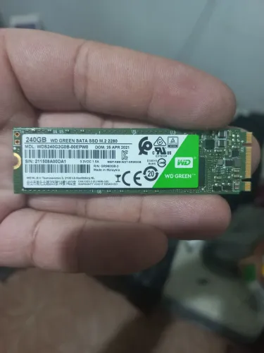 SSD MVme 240 Gb
