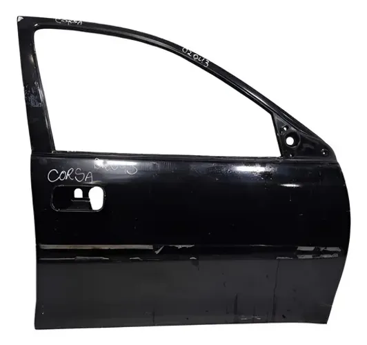 Porta Dianteira Direita Preta Corsa Classic 2001 2012 02043