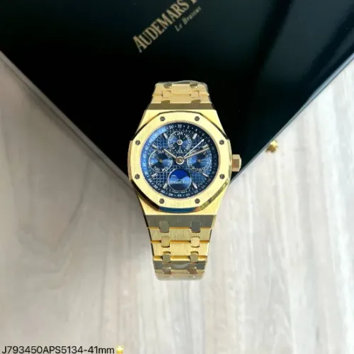 Audemars Piguet Dourado Automático + Caixa Completa