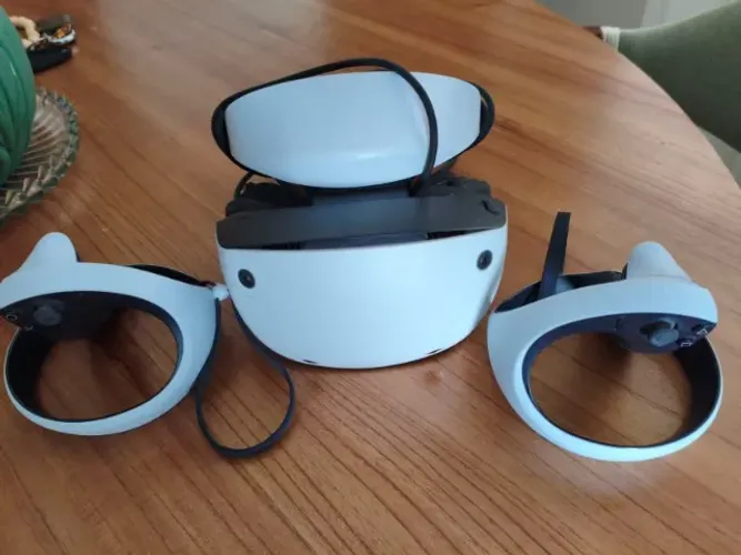 PlayStation VR2 + 2 Controles Sense + Caixa Original