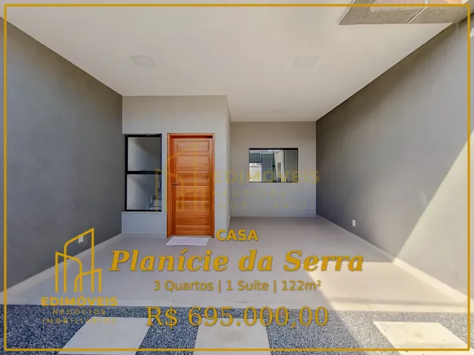Oportunidade Única: Casa Moderna no Planície da Serra  Agende Sua Visita!