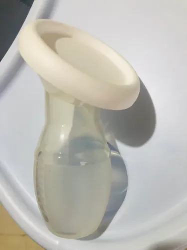 Extrator/Coletor de Leite Materno Silicone - Sucção Natural Reutilizável