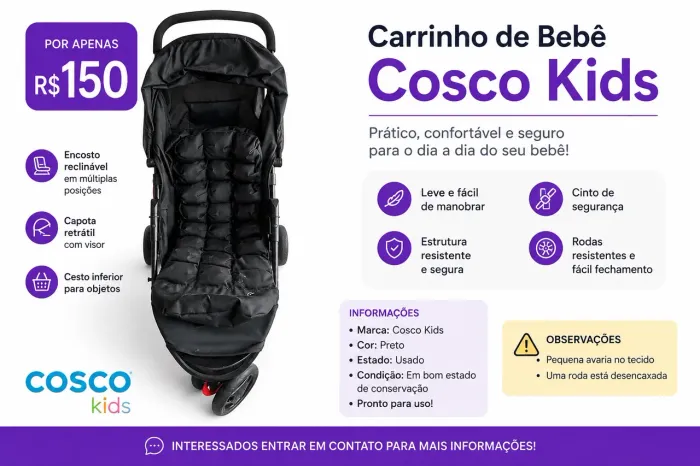 Carrinho de bebê