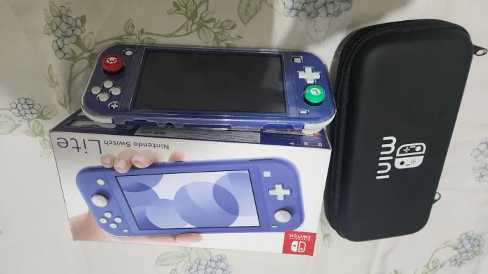 Nintendo switch lite azul
