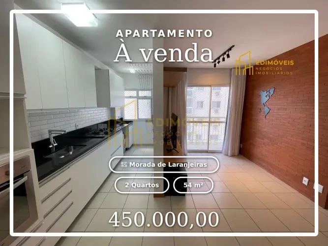 Moradia Perfeita: Apartamento em Morada de Laranjeiras com 1 Vaga