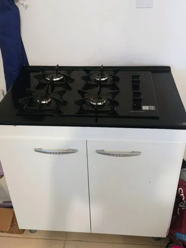 Balcão de fogão Cooktop com Cooktop junto
