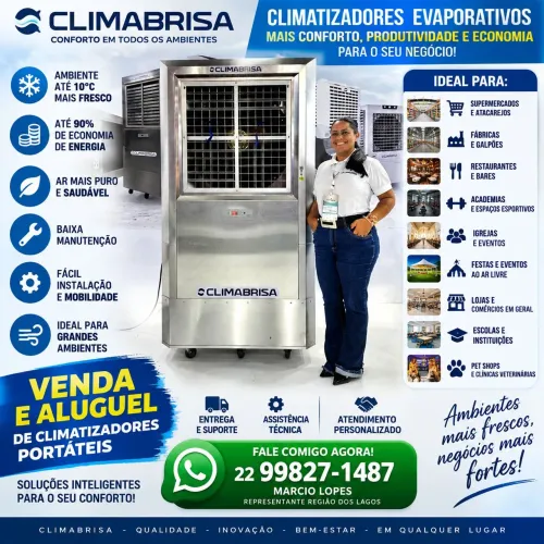 Climatizadores portáteis