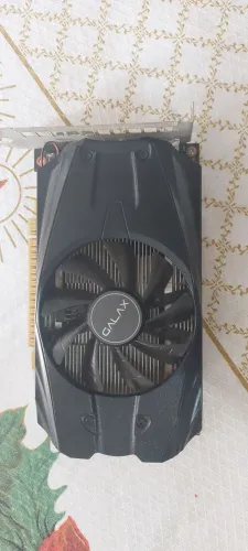 Placa de Vídeo Galax GTX 1050 Ti 4GB - Testo na hora / Condição especial