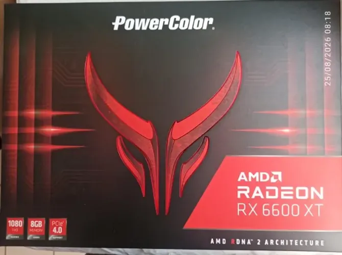 Placa de Vídeo AMD Radeon RX 6600 XT