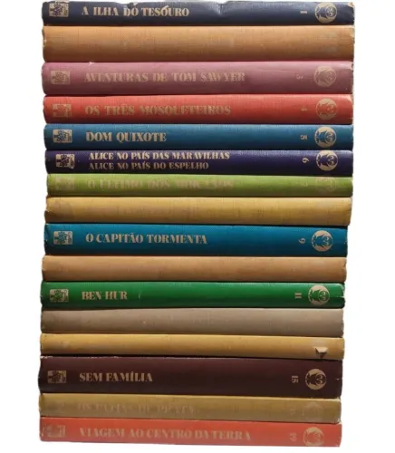 Livros Clássicos da Literatura Juvenil 16 volumes