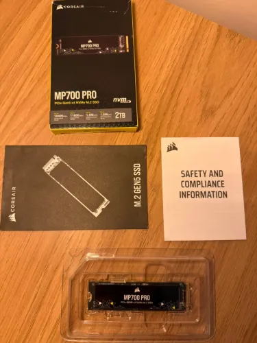 SSD M.2 Corsair MP700 Pro NVMe Gen5 2TB - NOVO E LACRADO