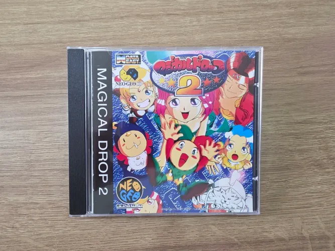 Jogo Magical Drop 2 Neo Geo Cd Prensado de qualidade