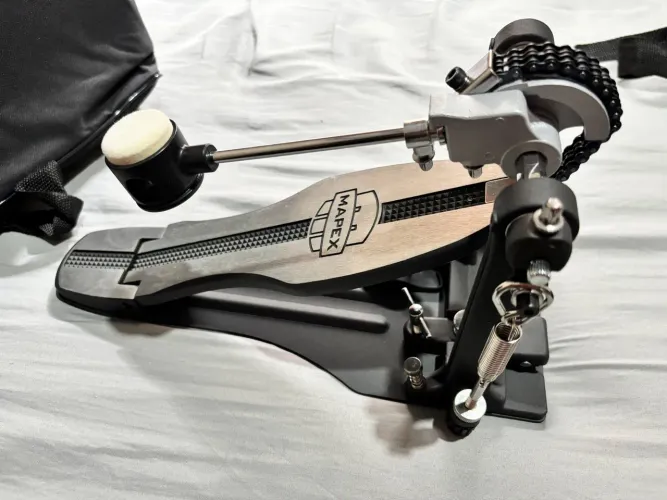 Pedal Mapex P600 + Bag de pedal duplo - NOVOS - Nunca usados!