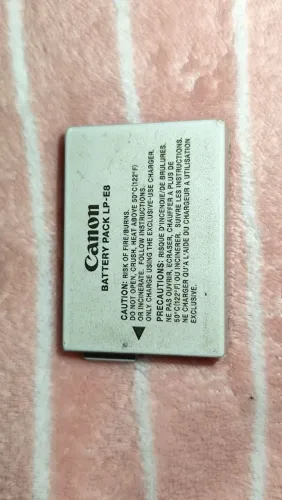 Baterias para Canon + carregador