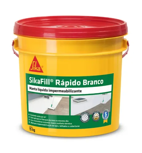 Sika Fill Rapido Branco ( Manta Liquida Impermeabilizante)