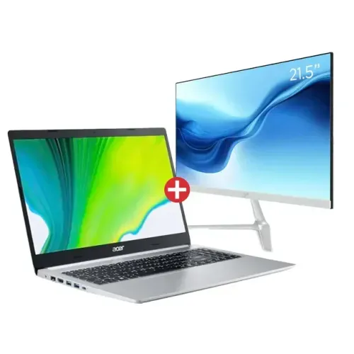 Notebook Acer Aspire 5 A515-45 Ryzen 5 8GB 512GB + Monitor 21.5" FHD FRETE GRÁTIS