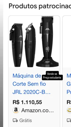 Máquina de cabelo 